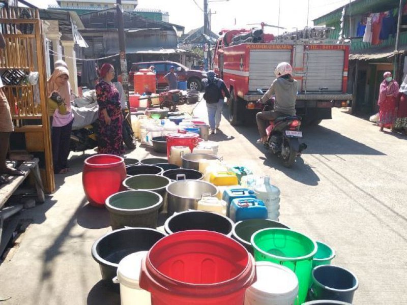 Dampak Kekeringan, Empat Puskesmas Kekurangan Air Bersih di Kota Makassar 