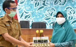 Ketua TP PKK Takalar Serahkan Suplemen Kesehatan untuk Nakes Takalar yang Terpapar