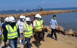 Atasi Abrasi Pantai, Pemerintah Bangun Tanggul 430 Meter di Galesong Utara