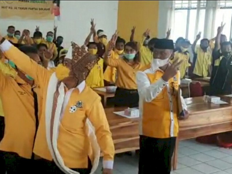 Fraksi Golkar Copot Jabatan John Rende di DPRD Sulsel