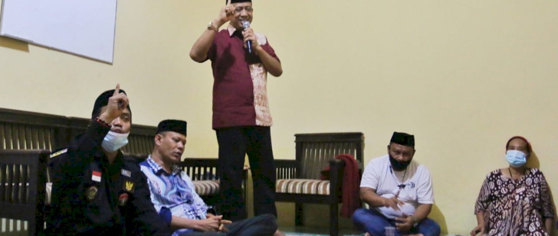 Andi Tajerimin pada kampanye terakhir sebelum memasuki masa tenang, Sabtu, 5 Desember 2020.