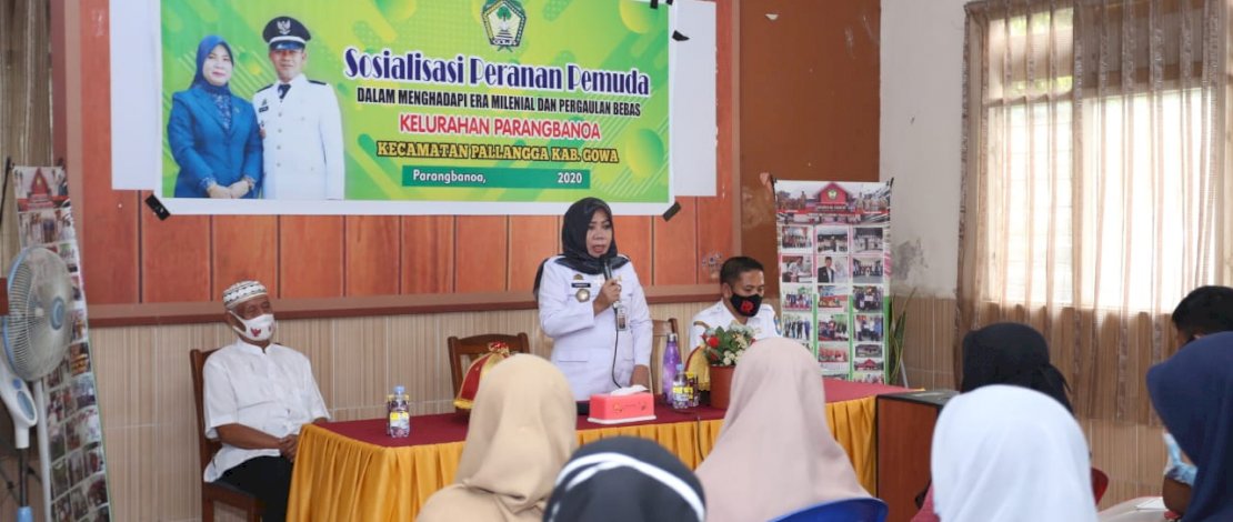 Pj Sekda Gowa Beri Motivasi Kepada Pemuda Parangbanoa