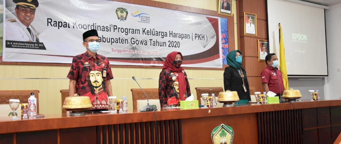 Pj Sekda Gowa Harap Pendamping PKH Lebih Kreatif dan Inovatif Bangun Kemitraan