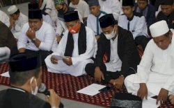 Lantunan Doa dan Dzikir Bergema di Posko Pemenangan Danny-Fatma Sambut Pencoblosan