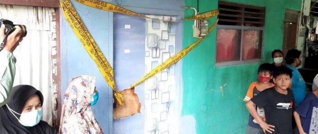 TKP tempat AJY memutilasi Donny.