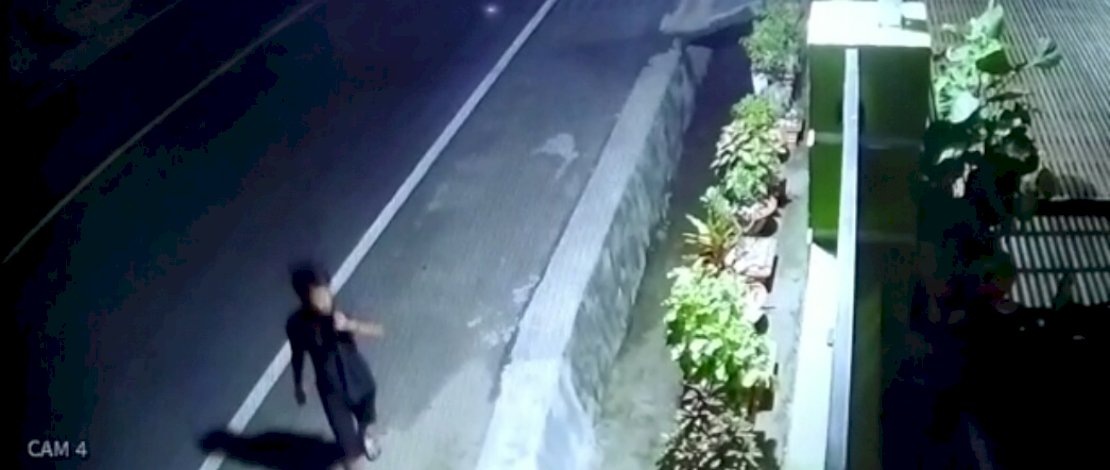 Tangkapan layar aksi pencurian burung di Pinrang. 