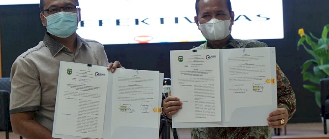 MoU Pemkab Luwu dengan LAN.
