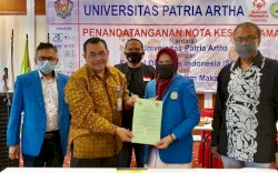Peduli Kaum Berkebutuhan Khusus, UIM MOU dengan Patria Artha dan SOina Indonesia