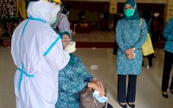 PKK Gowa Gelar Swab Test Gratis Bagi Kaum Perempuan