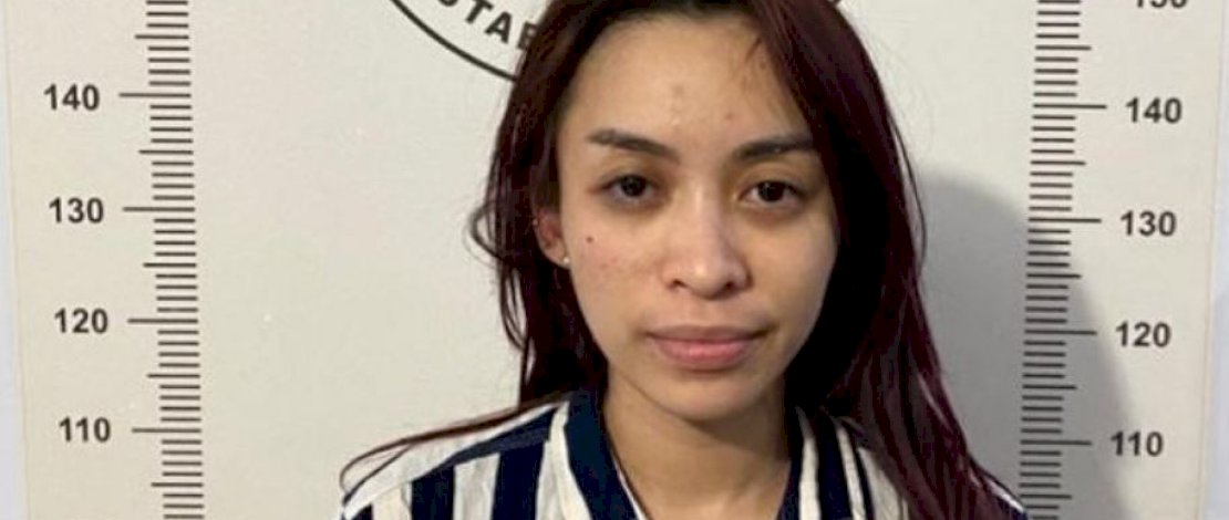 Vicentiagracia Maria alias Gia, diamankan Satuan Narkoba Polrestabes Makassar.