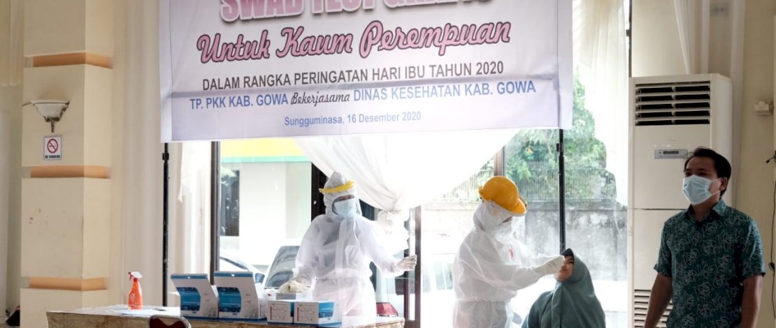 Gelar Swab Test Gratis, Priska Harap Tracking ini Bantu Memutus Penularan Covid-19 di Gowa