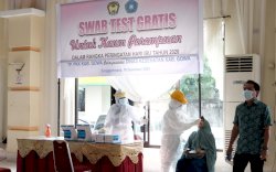 Gelar Swab Test Gratis, Priska Harap Tracking ini Bantu Memutus Penularan Covid-19 di Gowa