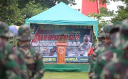Peringati Hari Infanteri, Pemkab Gowa dan TNI-Polri Bersihkan Sungai Jeneberang