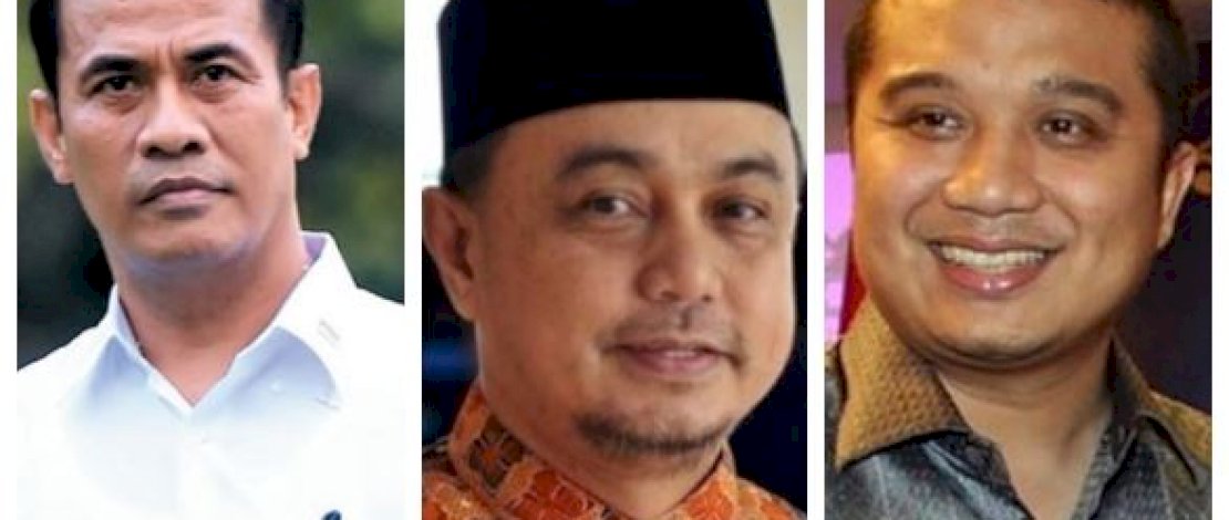 Amran Sulaiman, Tamsil Linrung dan Erwin Aksa.