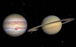 Peristiwa Langka, Jupiter dan Saturnus Akan Muncul Berdampingan Pada Senin Malam