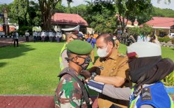 Jelang Nataru 2021, Bupati Luwu Pimpin Apel Kesiapan Operasi Lilin 