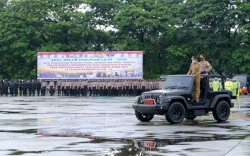 Gubernur Sulsel Lepas Tim Pengamanan Natal dan Tahun Baru