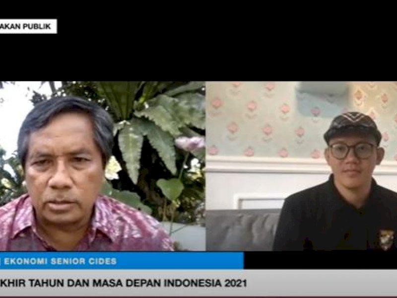 Ekonom CIDES: Superposisi Ekonomi, Kesehatan, dan Teknologi Jalan Menuju Pemulihan 2021