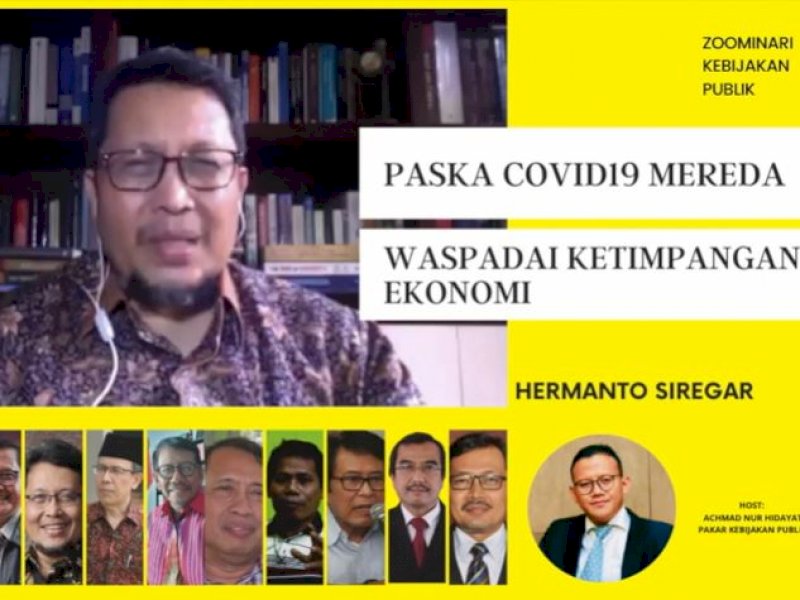 Guru Besar IPB: Paska Covid-19 Mereda, Waspadai Ketimpangan Ekonomi