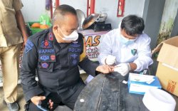 Usai Amankan Pikada Barru, Anggota Brimob Jalani Rapid Test