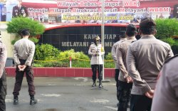 Personil Polres Gowa Diharapkan Jadi Contoh Protokol Kesehatan