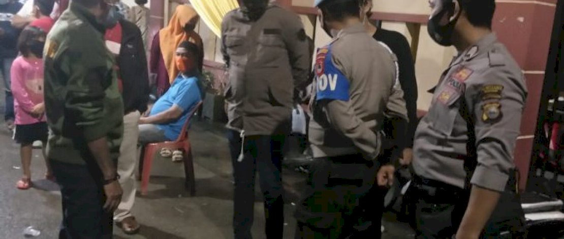 Tidak Ada Izin, Acara Pesta Pernikahan di Pampang Dibubarkan Polisi