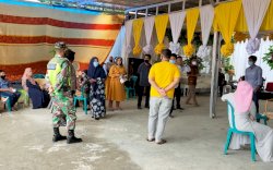 Tentara Keliling Imbau Masyarakat Parepare Cegah Covid-19