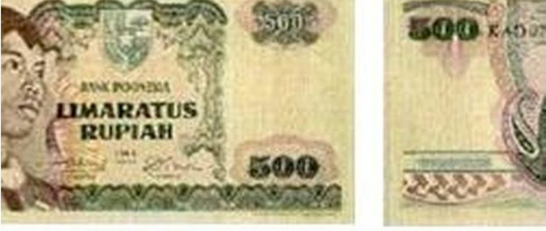 Salah satu varian uang rupiah yang tidak berlaku lagi.