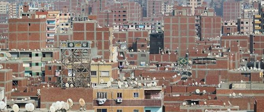 Pemandangan umum bangunan di kota El-Khosous pada 22 September 2020. (REUTERS / Mohamed Abd El Ghany)