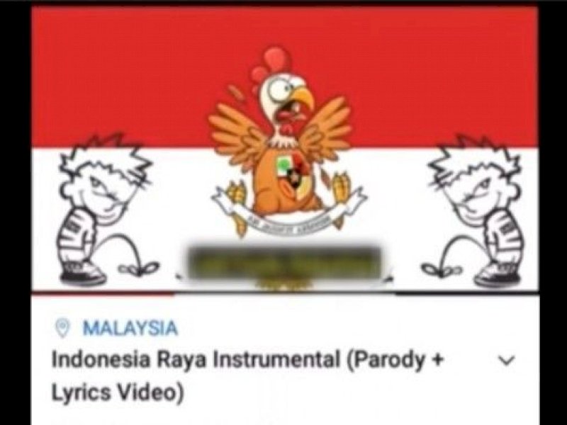 Parodi Lagu Indonesia Raya: Kedubes Malaysia Janji Beri Tindakan Tegas