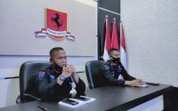 Selama Tahun 2020, Danyon C Pelopor aktif mencegah penyebaran Covid 19 di Kabupaten Bone