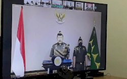 Kajari Luwu Ikuti Pelantikan Satgasus Secara Virtual