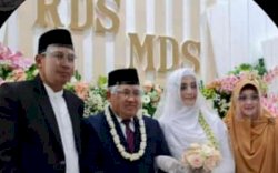Sah, Ini Foto-foto Pernikahan Din Syamsudin dengan Cucu Pendiri Ponpes Gontor