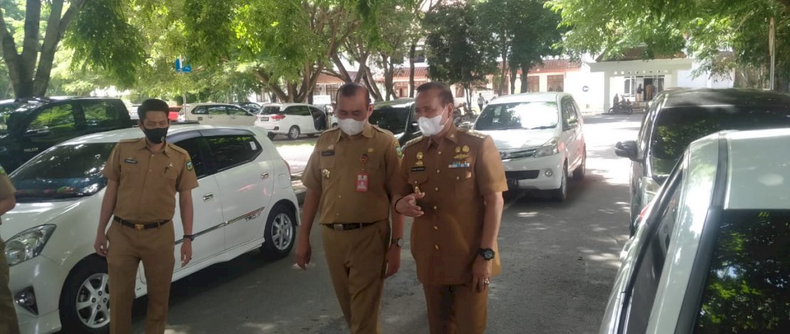 Pasca Libur Nataru, Bupati Luwu Pantau Kompleks Perkantoran