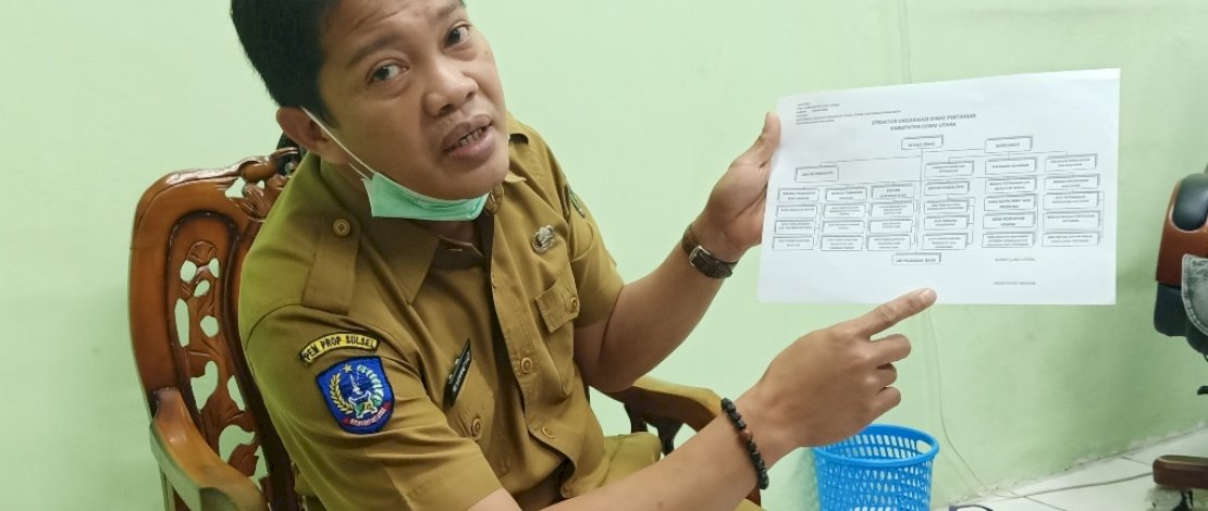 Kepala Bagian Organisasi Setda Luwu Utara, Muhammad Hadi.
