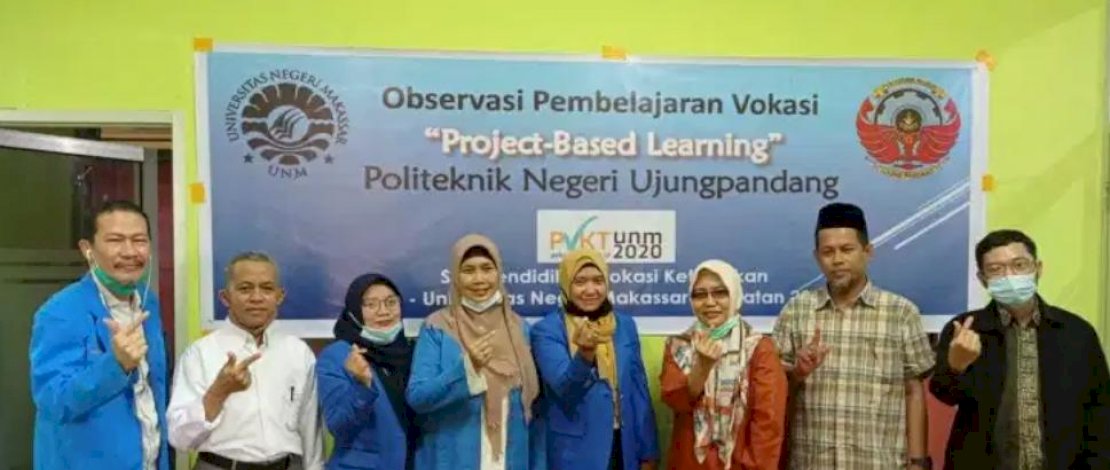 Mahasiswa S3 PVKT UNM Kunjungi Poltek Negeri Ujungpandang