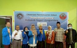 Mahasiswa S3 PVKT UNM Kunjungi Poltek Negeri Ujungpandang