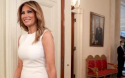Melania Trump Lakukan Pemotretan di Gedung Putih Saat Massa Serbu Capitol