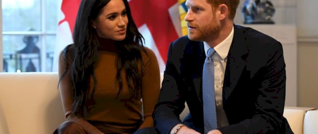 Pangeran Harry dan istrinya Meghan Markle
