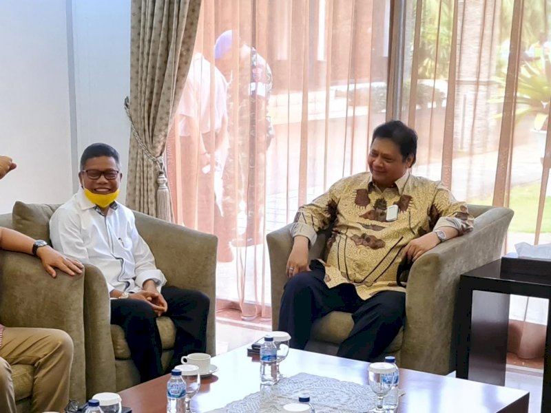 Airlangga Hartarto Harap Taufan Pawe Mampu Kembalikan Kejayaan Golkar di Sulsel