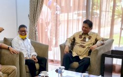 Airlangga Hartarto Harap Taufan Pawe Mampu Kembalikan Kejayaan Golkar di Sulsel
