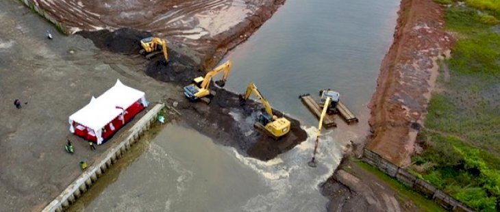 Kanal Selatan Center Point of Indonesia Akhirnya Ditembuskan