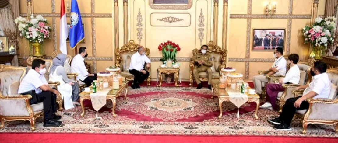 Gubernur Sulsel Terima Kunjungan Manajemen PT Citilink Indonesia