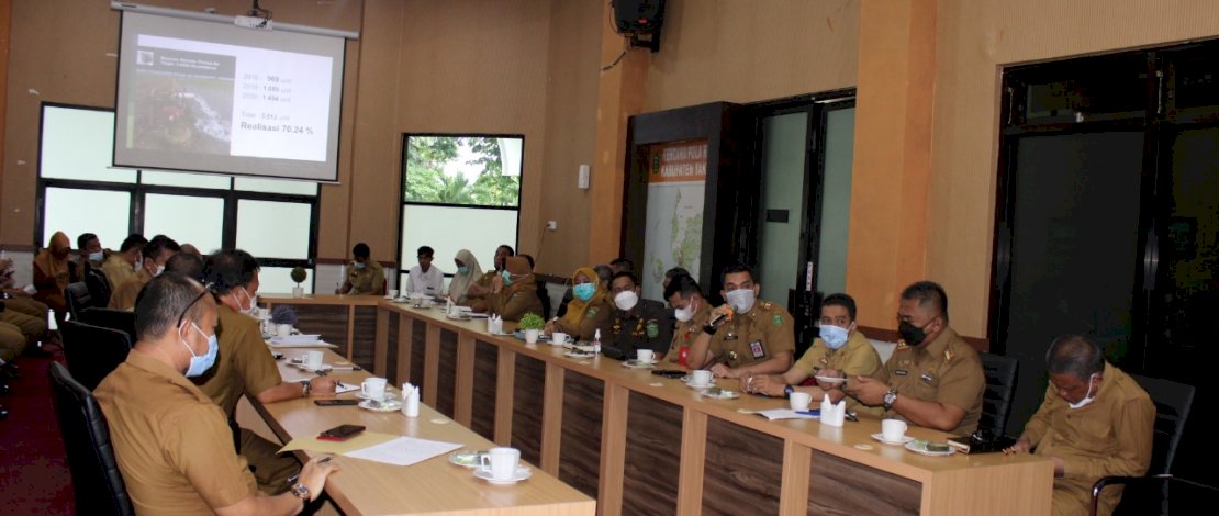 Suasana Coffee Morning yang digelar Pemkab Takalar.