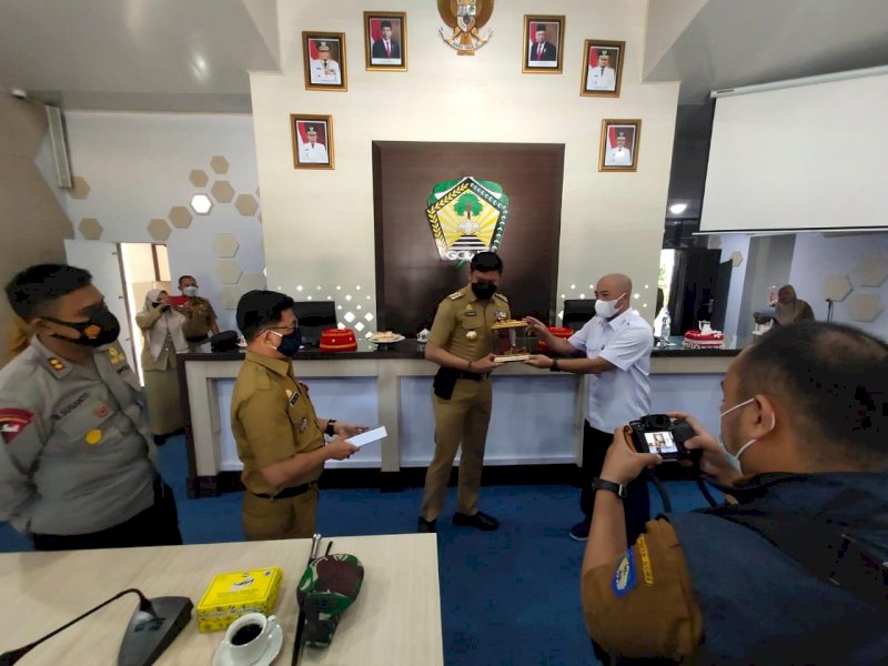 Kapolres Gowa Hadiri Kunker Balai Pompengan Jeneberang Sulsel di Pemda Gowa