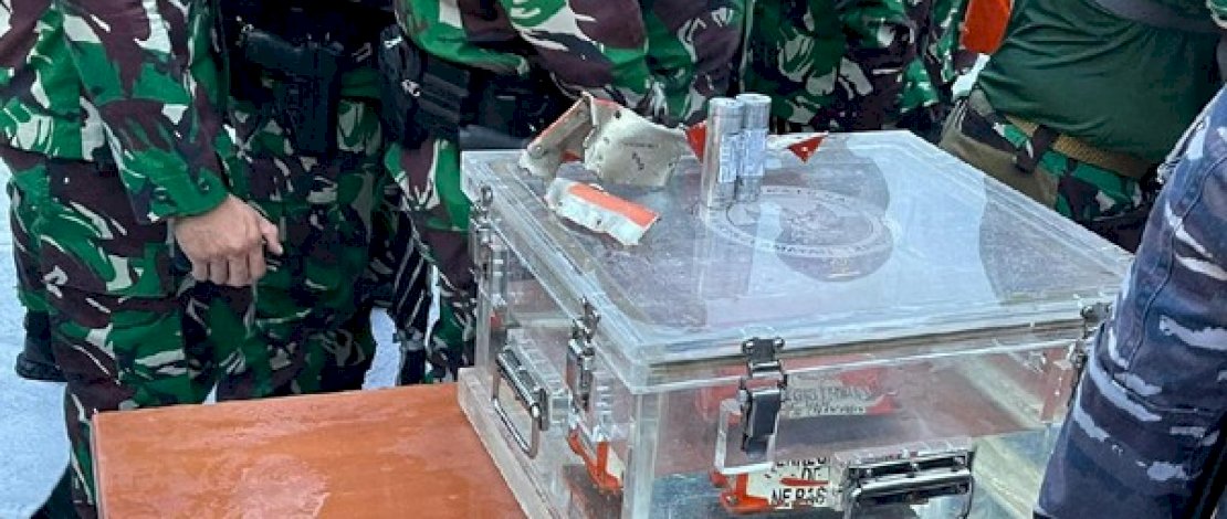 Kotak hitam jenis FDR Sriwijaya Air SJ182 sidah ditemukan.