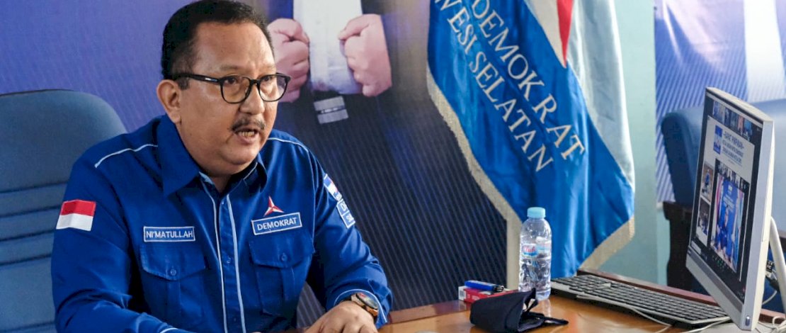Ketua DPD I Demokrat Sulsel, Ni'matullah.