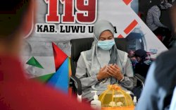 Resmikan Gedung PSC 119, Bupati Lutra Pimpin Doa untuk Korban Gempa Sulbar