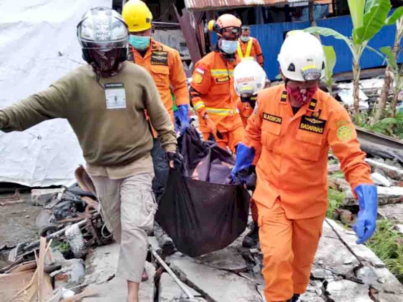 Update Korban Gempa Sulbar: 43 Tewas, Paling banyak di Kabupaten Mamuju