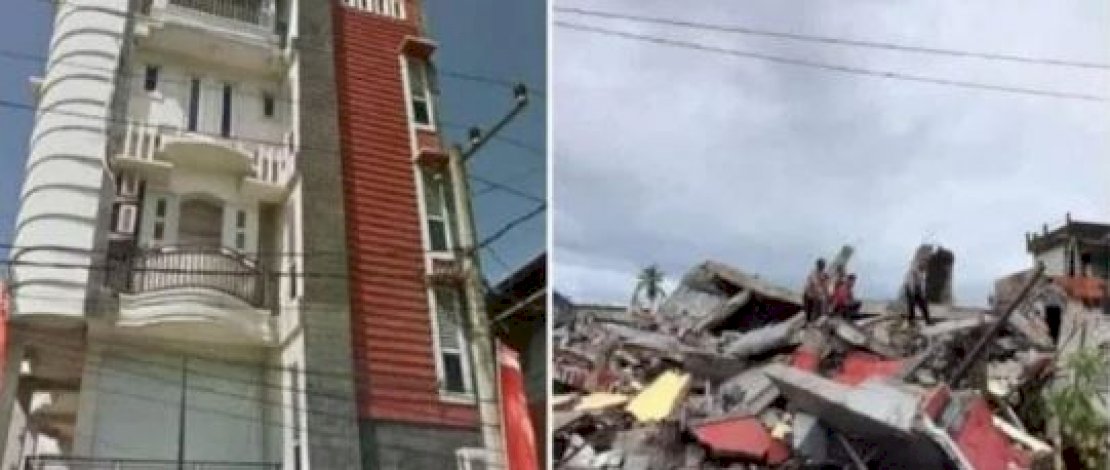 Almarhumah dr Hj Adriani Kadir dan kliniknya.